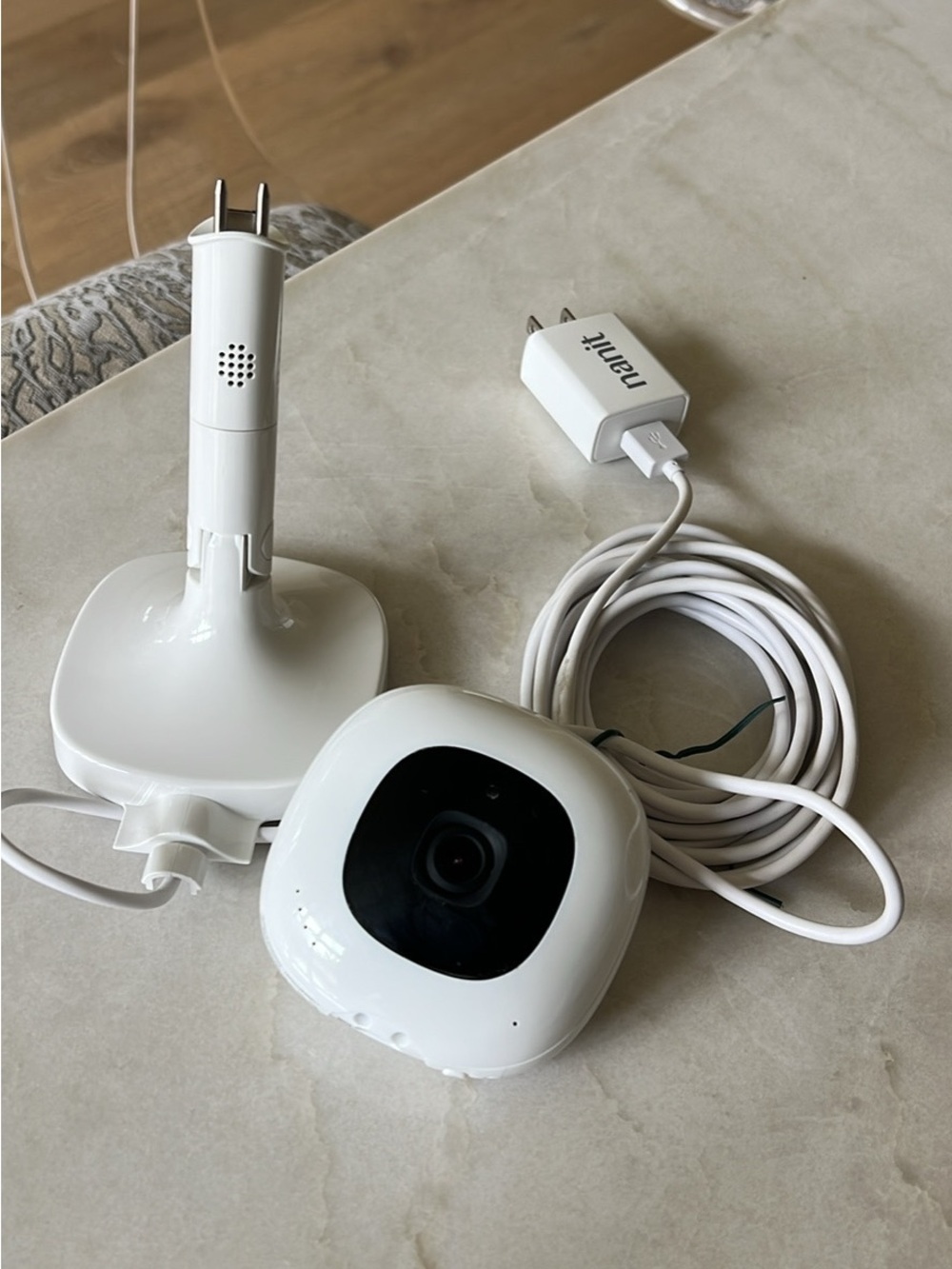 nanit White Indoor Smart Baby Monitor Camera